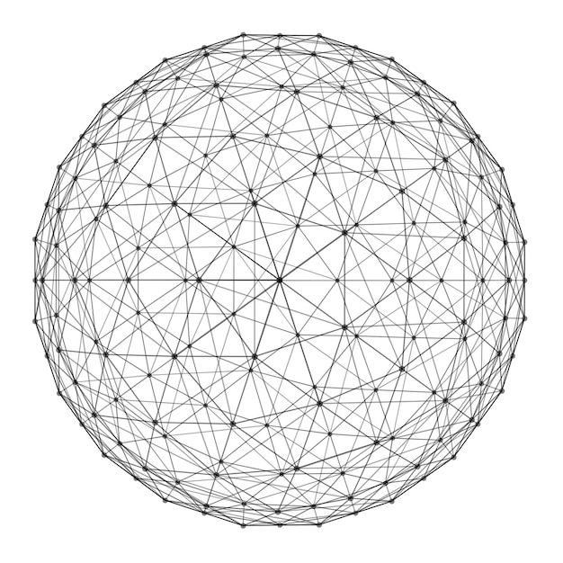 Imagem composta digital de padrão contra fundo branco