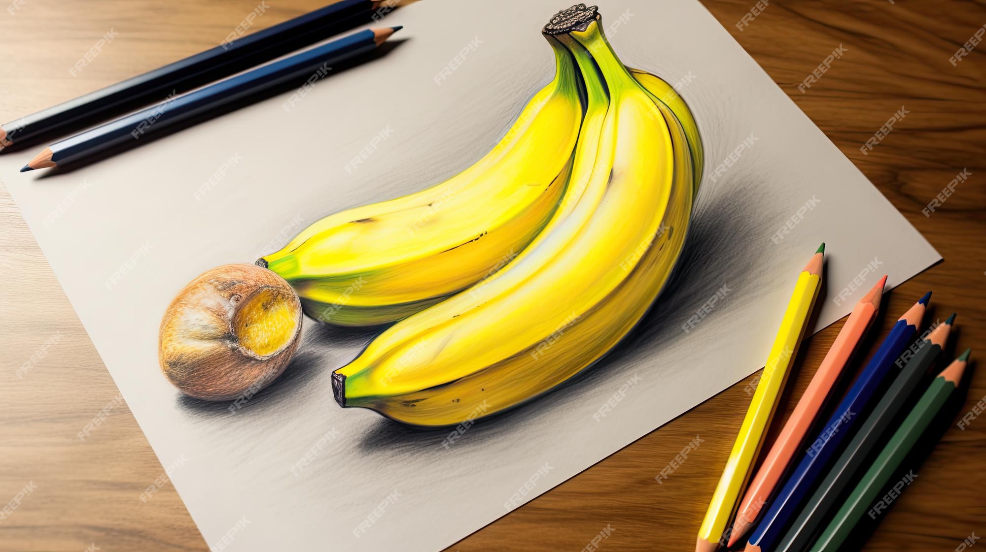 Desenho Banana Imagens – Download Grátis no Freepik