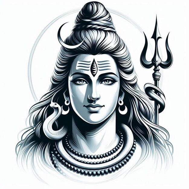 Imagem de arte vetorial do Senhor Mahadev