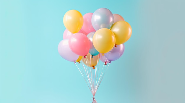 Imagem de balão com fundo simples
