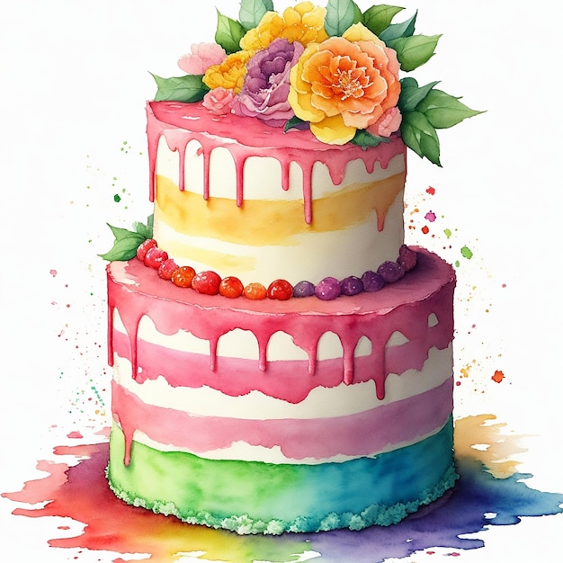 Imagem de bolo de aniversário