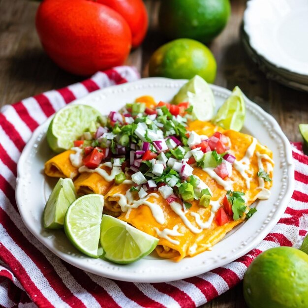 Foto imagem de comida deliciosa do méxico