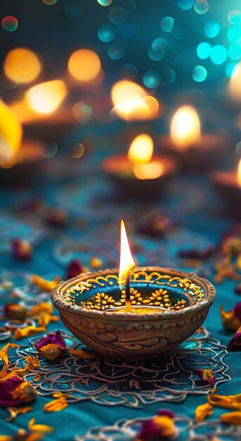 Foto imagem de feliz diwali