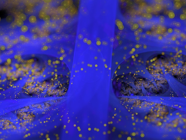 Imagem de fundo abstrata de fractal imaginário