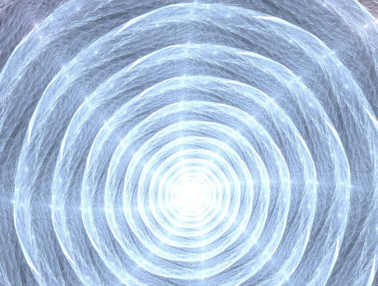 Foto imagem de fundo abstrata de fractal imaginário