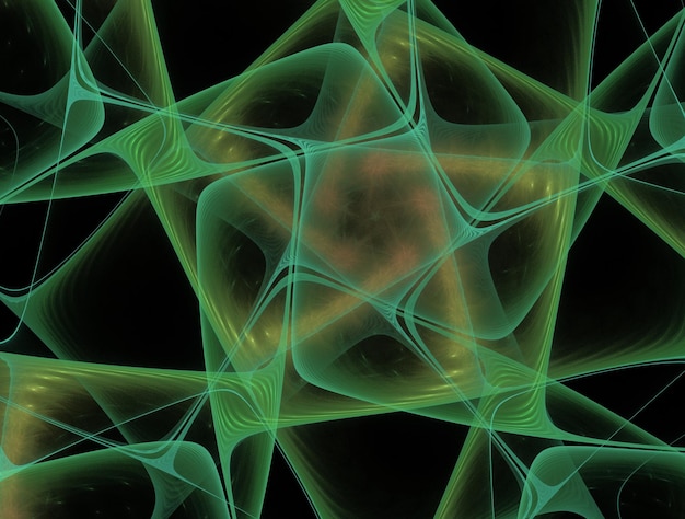 Imagem de fundo abstrata de fractal imaginário