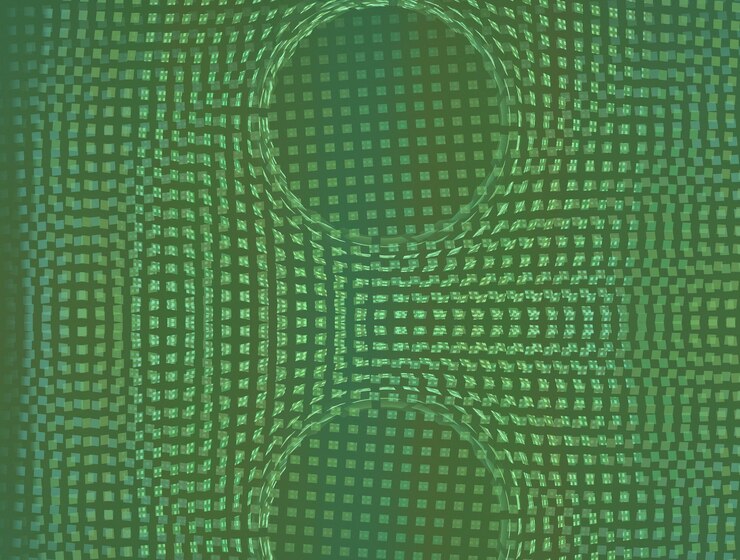 Foto imagem de fundo abstrata de fractal imaginário