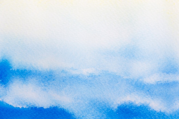 Imagem de fundo abstrato de aquarela em papel branco