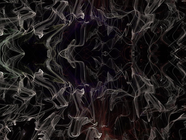 Imagem de fundo abstrato do fractal imaginativo