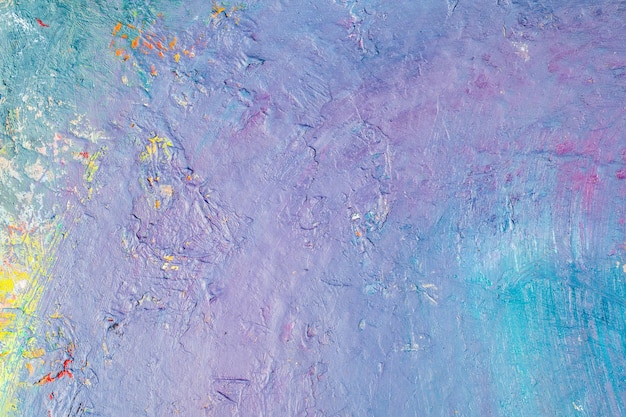 Imagem de fundo da paleta de pintura a óleo brilhante closeup