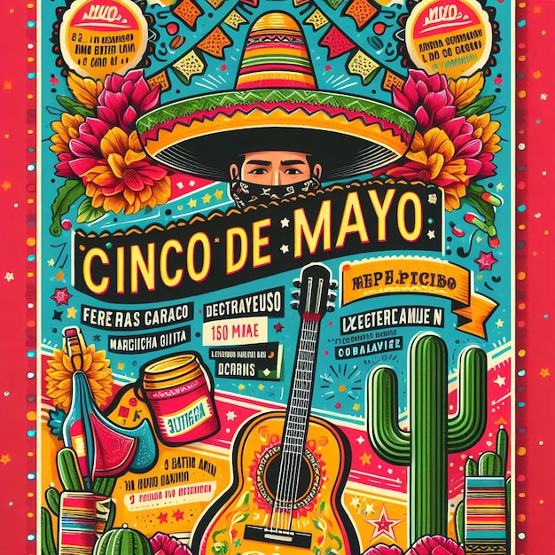 Imagem de fundo de Cinco de Mayo