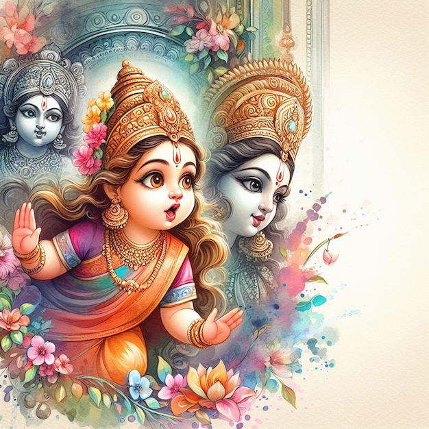 Foto imagem de fundo de varalakshmi vratam