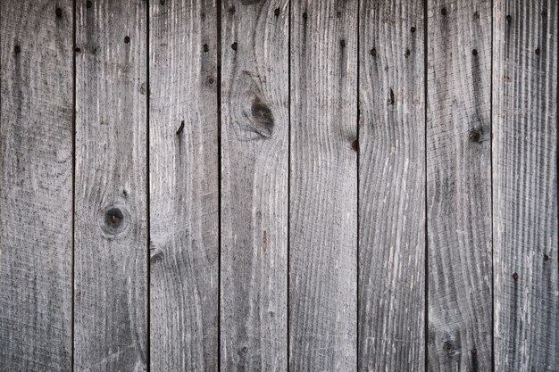 Imagem de fundo de velhas tábuas de madeira cinza