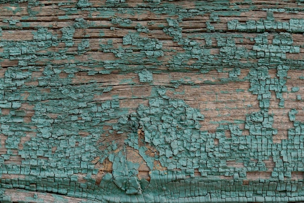 Imagem de fundo feita de velhas tábuas de madeira verde