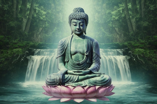 Foto imagem de gautama buda