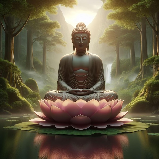 Foto imagem de gautama buda