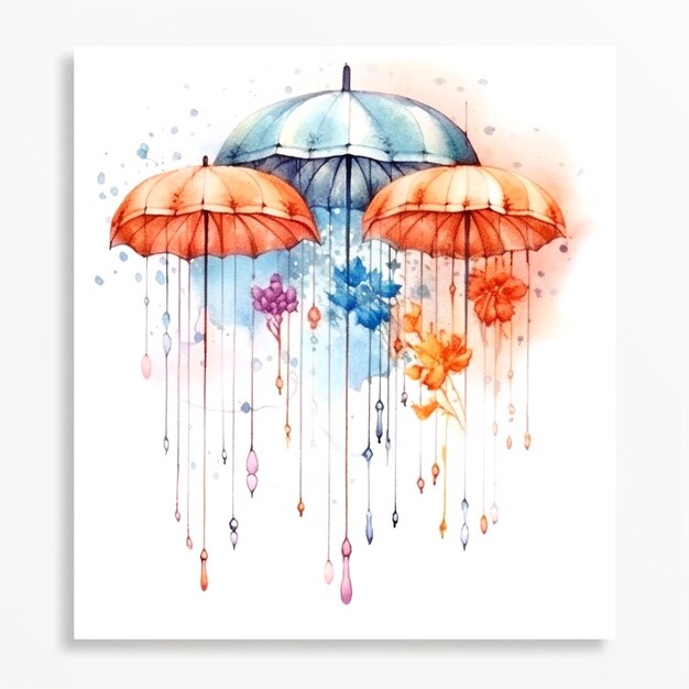 Foto imagem de guarda-chuva