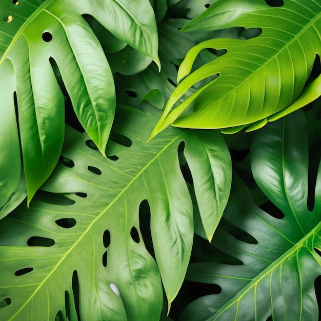 Foto imagem de monstera em pote