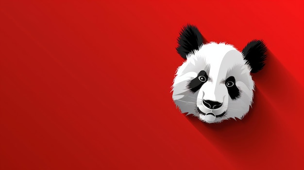 Foto imagem de papel de parede de animal panda em alta resolução