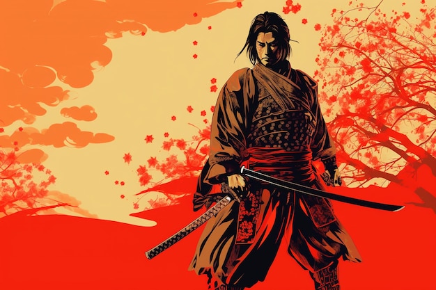 imagem de samurai