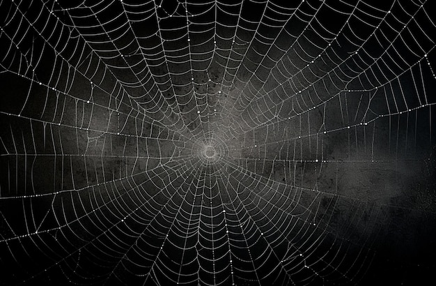 imagem de teia de aranha para composição