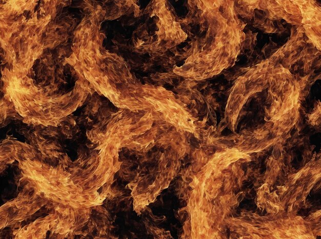 Foto imagem de textura de fogo padrões de fogo
