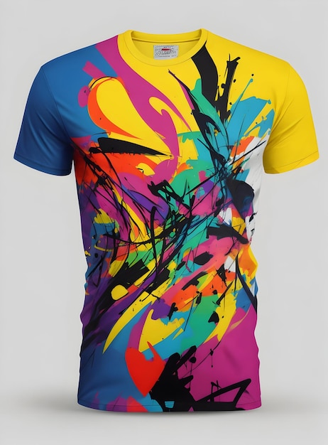 Imagem de um lindo design de camiseta