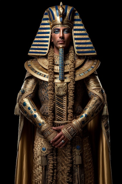imagem de um rei do Egito