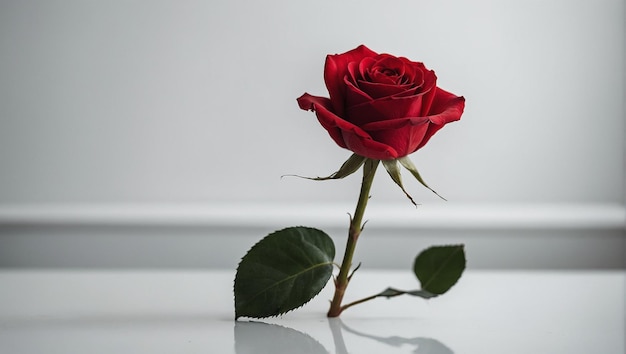 Imagem de uma bela rosa vermelha 5