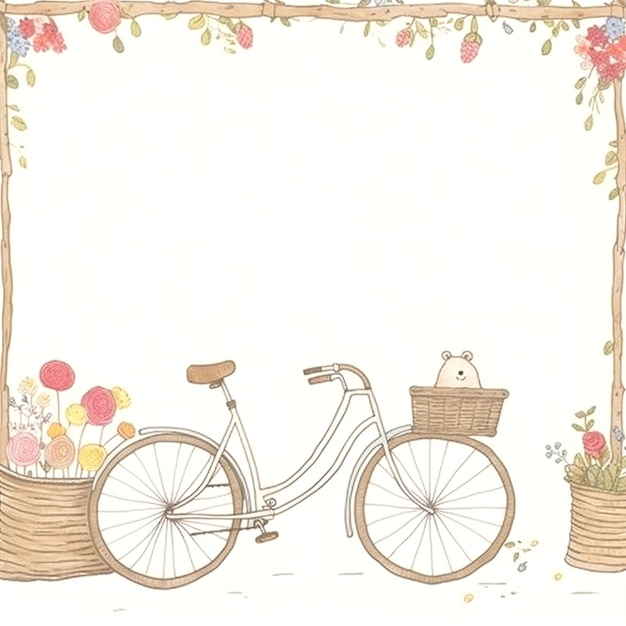 Foto imagem de uma bicicleta