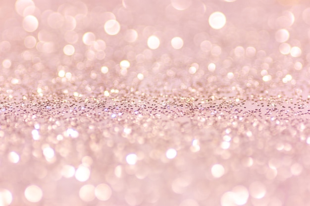 Imagem desfocada de luzes cor-de-rosa