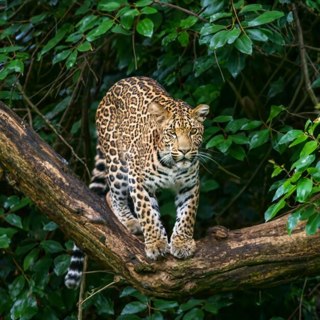 Imagem do Dia Mundial da Vida Selvagem do Leopardo