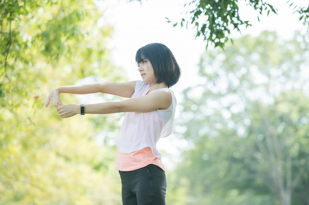 Imagem do exercício feminino