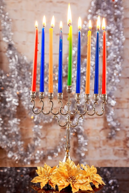 Imagem do feriado judaico de Hanukkah