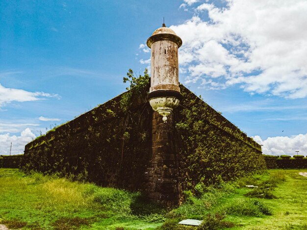 Foto imagem do forte de são josé localizado na cidade de macapa, capital do estado de amapa, no brasil