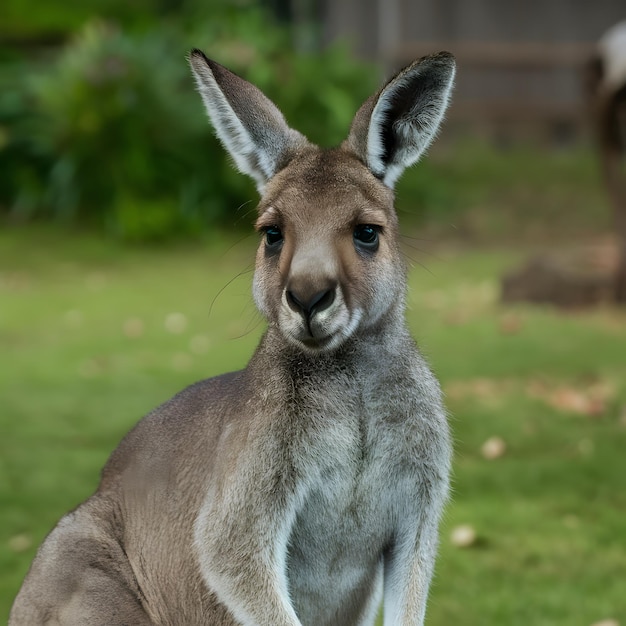 Imagem envolvente mostrando o charme e a personalidade de um canguru Para Social Media Post Size