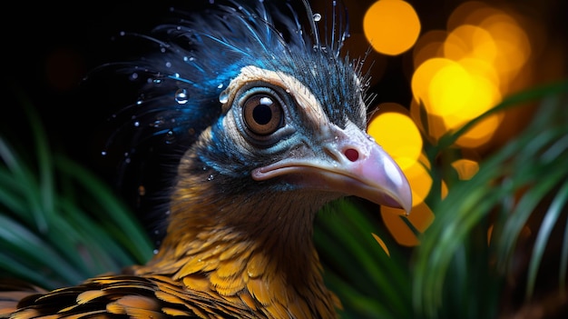 imagem fotográfica de papel de parede HD de pássaro vibrante