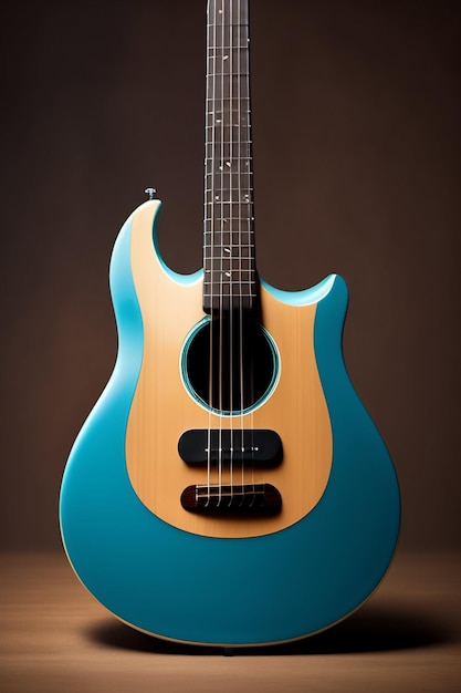 Imagem Guiter gerada Ai