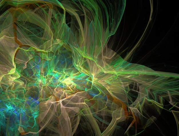 Imagem imaginativa de fundo abstrato do fractal