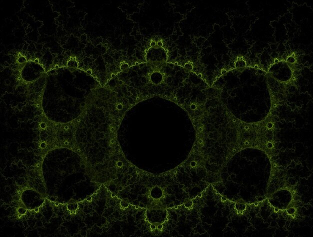 Imagem imaginativa de fundo abstrato do fractal