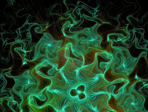 Imagem imaginativa de fundo abstrato do fractal