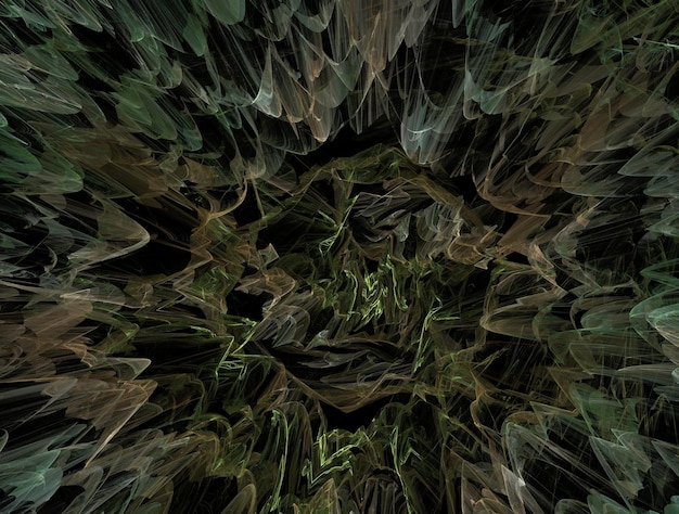 Imagem imaginativa de fundo abstrato do fractal