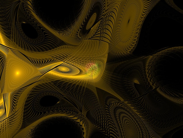 Imagem imaginativa de fundo abstrato do fractal