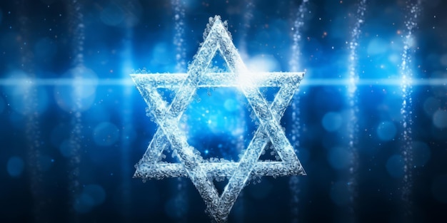 Imagem religiosa do feriado judaico Hanukkah fundo