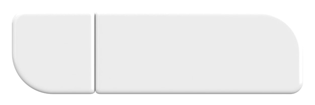 Foto imagen en 3d del botón vacío