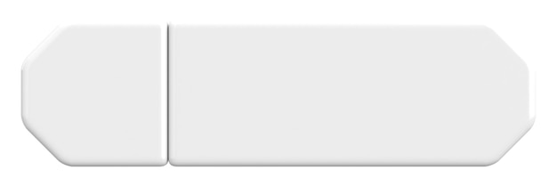 Foto imagen en 3d del botón vacío