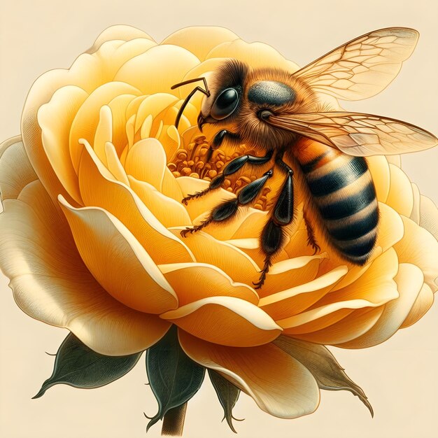 imagen de abeja