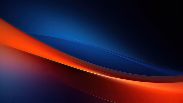 Una imagen abstracta azul y roja de un fuego artificial.