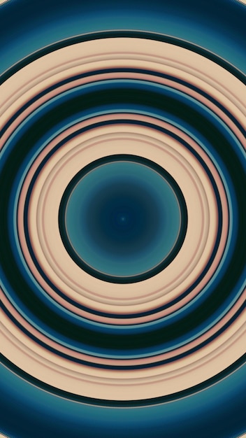 una imagen abstracta azul y verde de un círculo