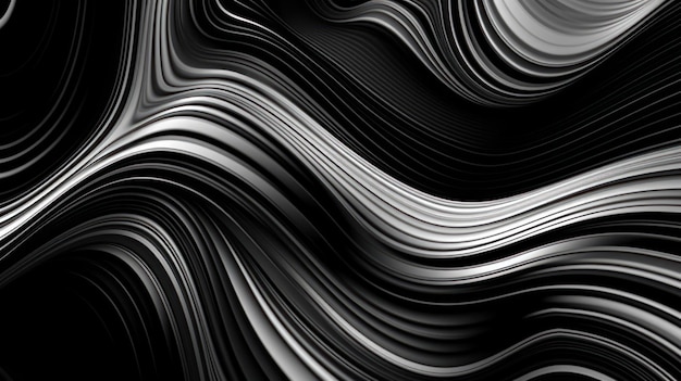 Una imagen abstracta en blanco y negro con un fondo blanco y negro.